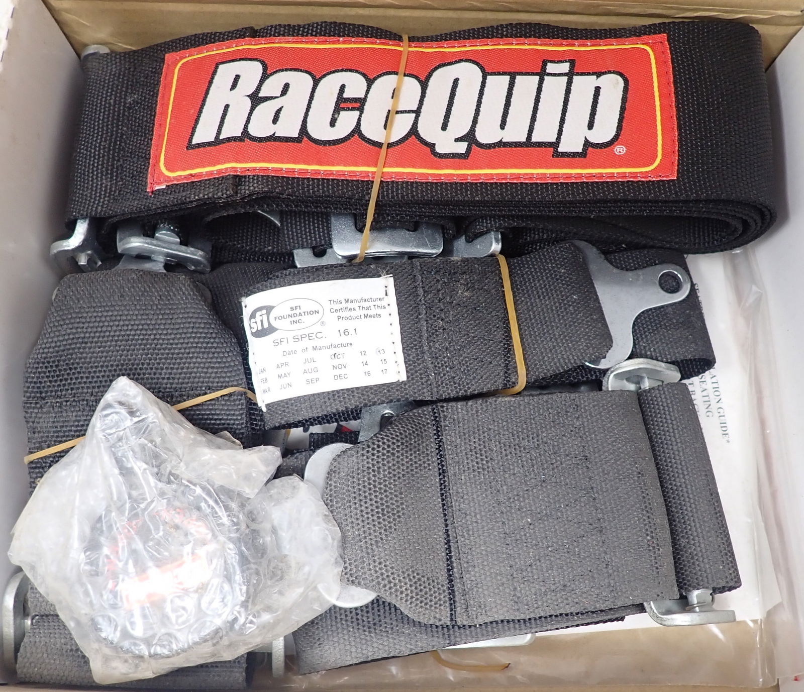 RaceQuip SFI Camlock 5pt Sportsman Belts: Racing Belts - Shipping available. We do not guarantee it is complete.