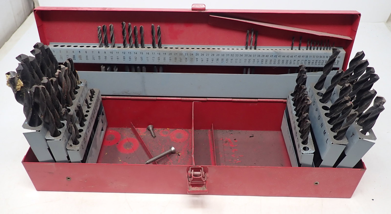 Drill Bits: Largest is 1/2". Shipping available