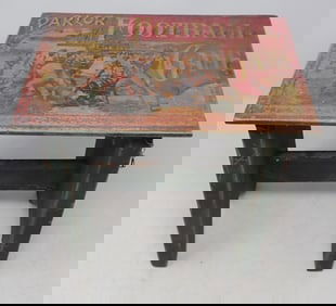 Parlot Football Game Foot Stool