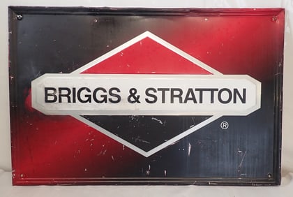 Briggs & Stratton Aluminum Sign