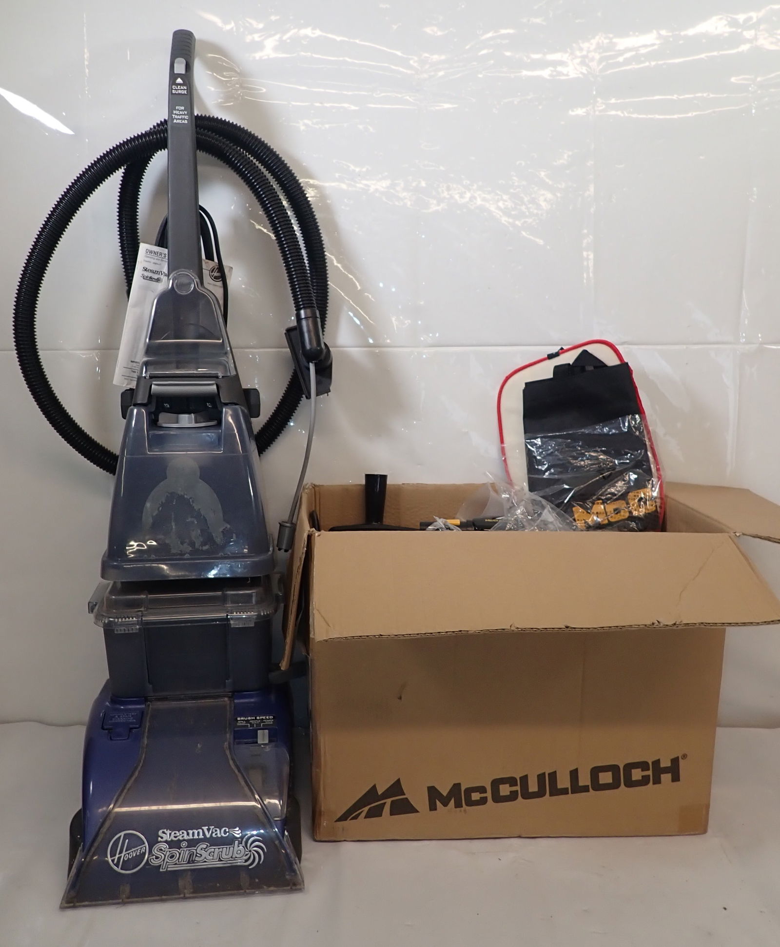 McCulloch Steam System & Hoover Steam Vac (1 of 4)