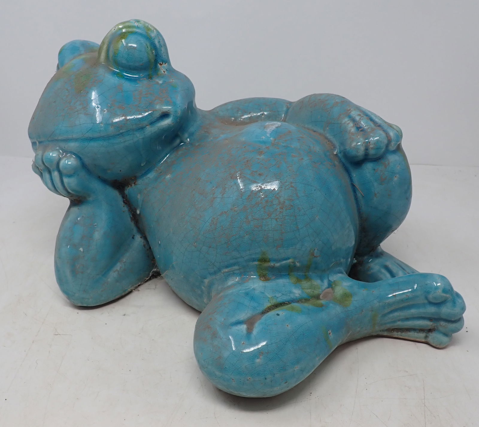 Ceramic Garden Frog (1 of 2)
