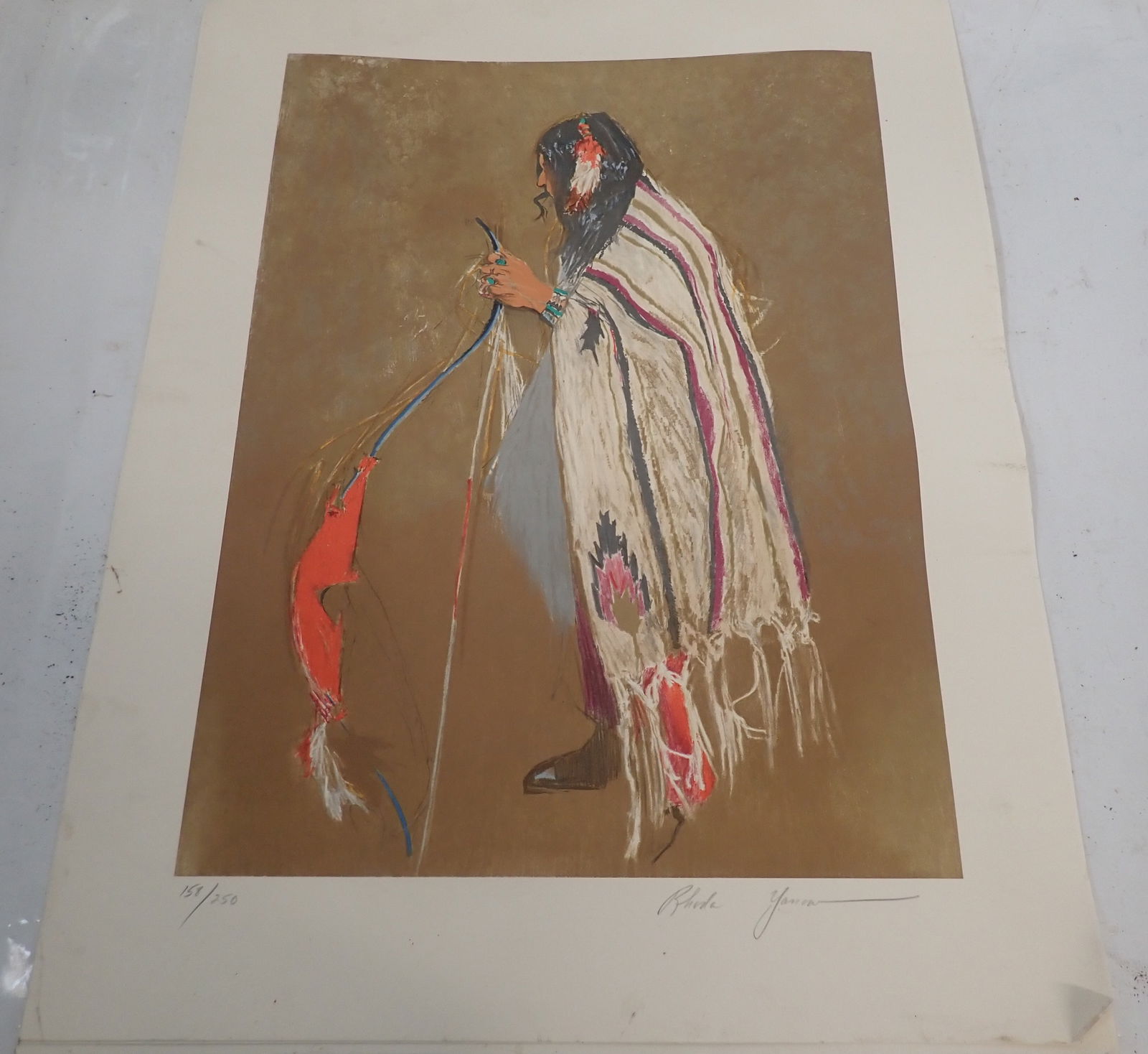 3 Signed & Numbered Rhoda Yanow Indian Prints (1 of 3)