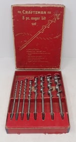 Craftsman 8pc Wood Auger Set No.6-4158