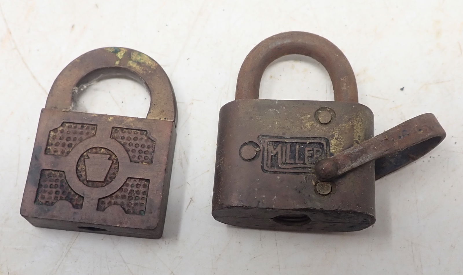 2 Brass Padlocks (1 of 2)