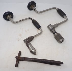 Bit Braces incl North Bros Yankee 2101 & Lastin Pliers