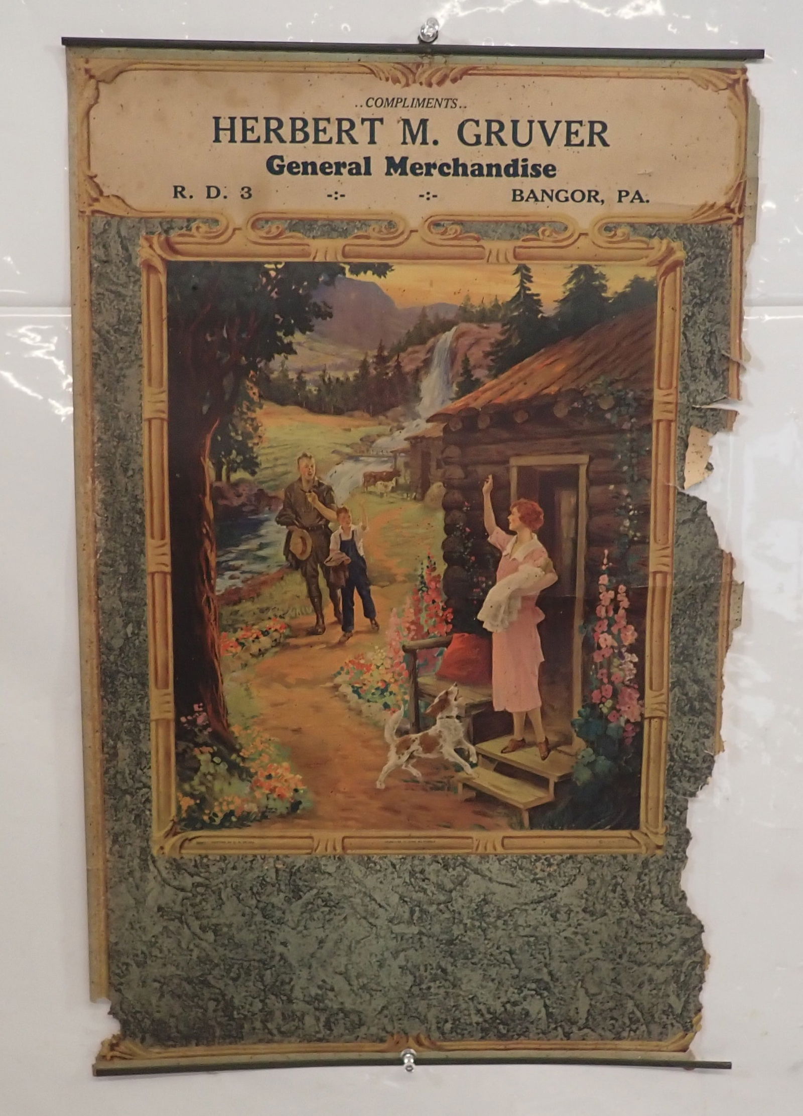 Herbert Gruver Bangor Pa Advertisements & Calendar (1 of 5)