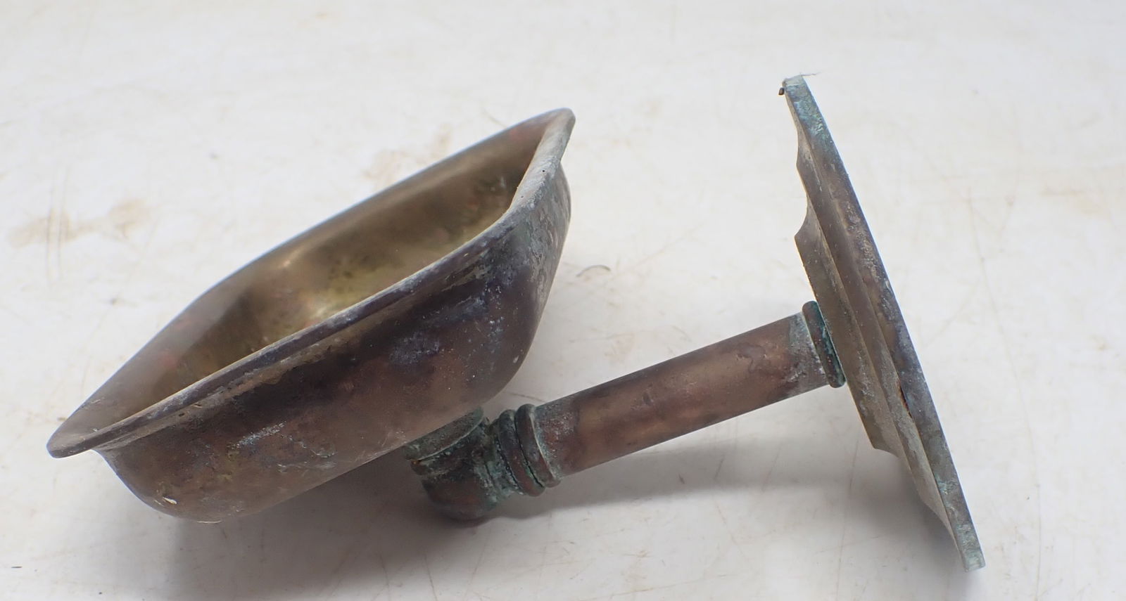 Brass & Copper Soap Dish (1 of 2)