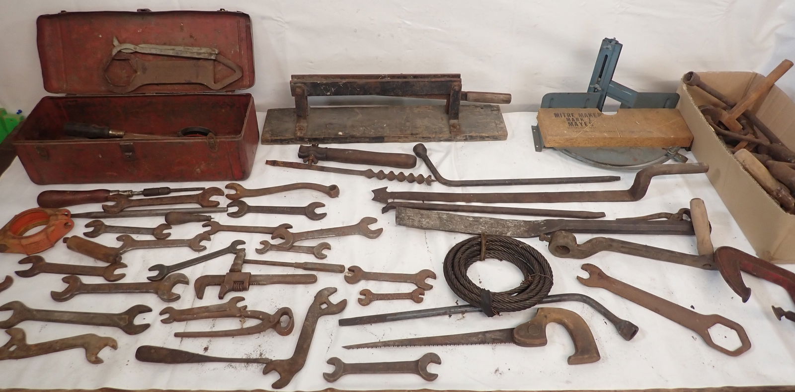 Tools & Misc incl Hinsdale & Ford Wrenches (1 of 11)