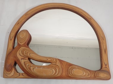 Robert Hargrave Odalisque Figural Mirror