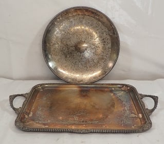 Silverplate Serving Trays