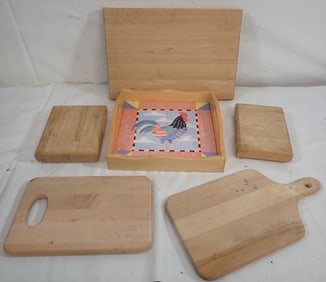 Wooden Cutting Boards & Tray