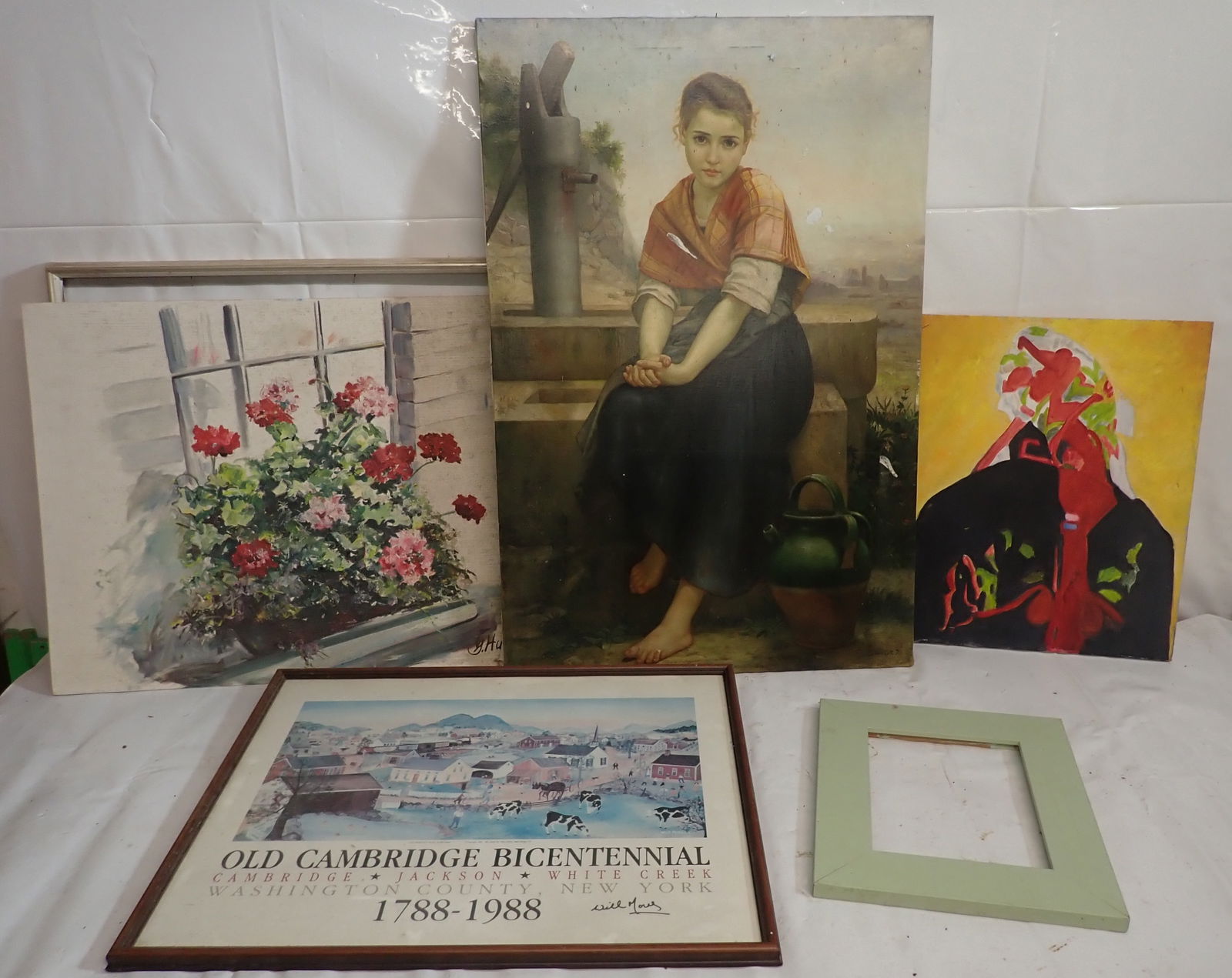 Paintings , Prints , Frames incl Will Moses Poster (1 of 7)