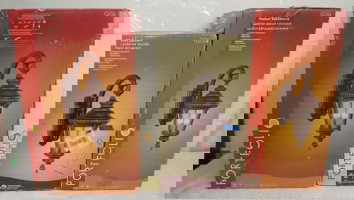 3 Outdoor Wall Lanterns