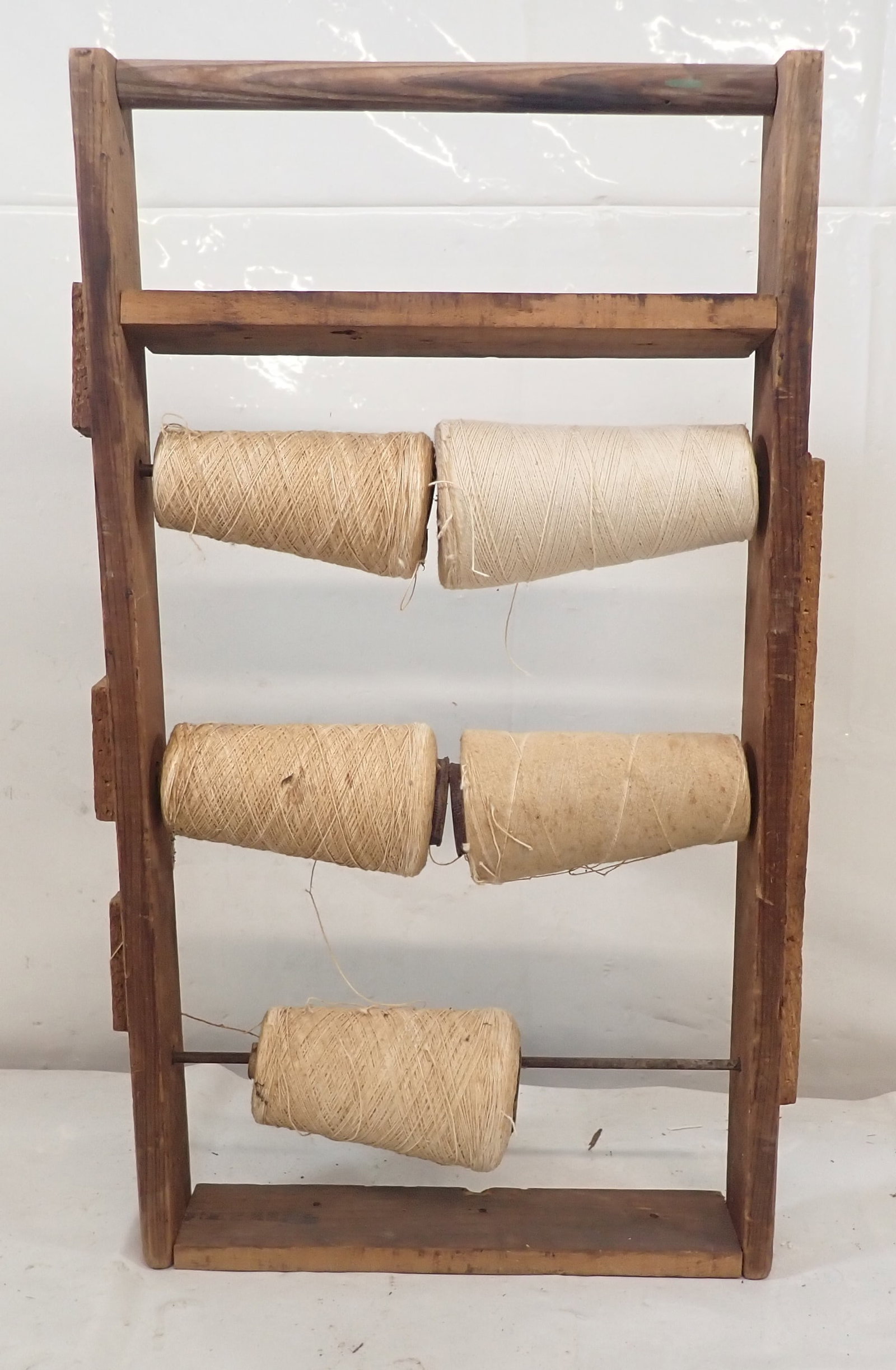 Primitive Vertical Lazy Kate: Apprx 16" x 27". Shipping available ($20 handling charge, plus postage)