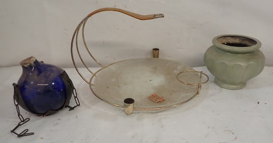 Chip & Dip Serving Dish , Planter , & Vase