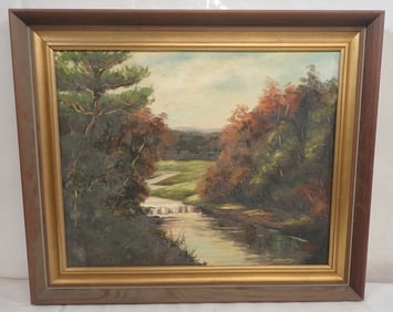 Oil on Board Painting