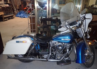 1976 Harley Davidson Motorcycle