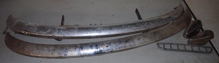 Chrome MG / MGB Bumpers