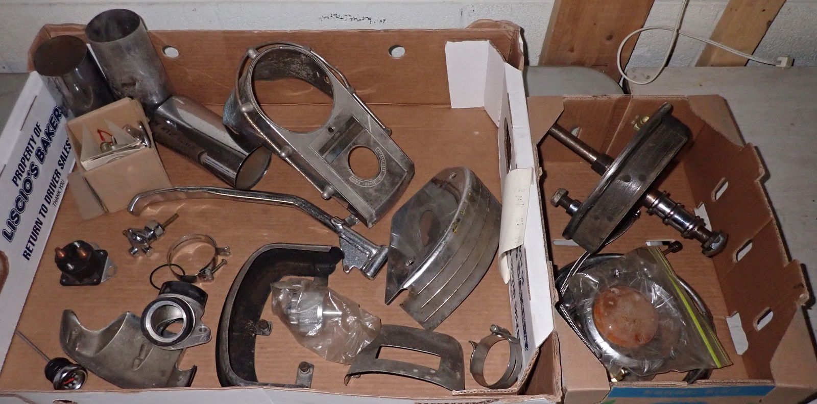 Harley Davidson Motorcycle Parts: No in house shipping !