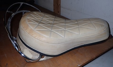 1976 Harley Davidson Motorcycle Seat