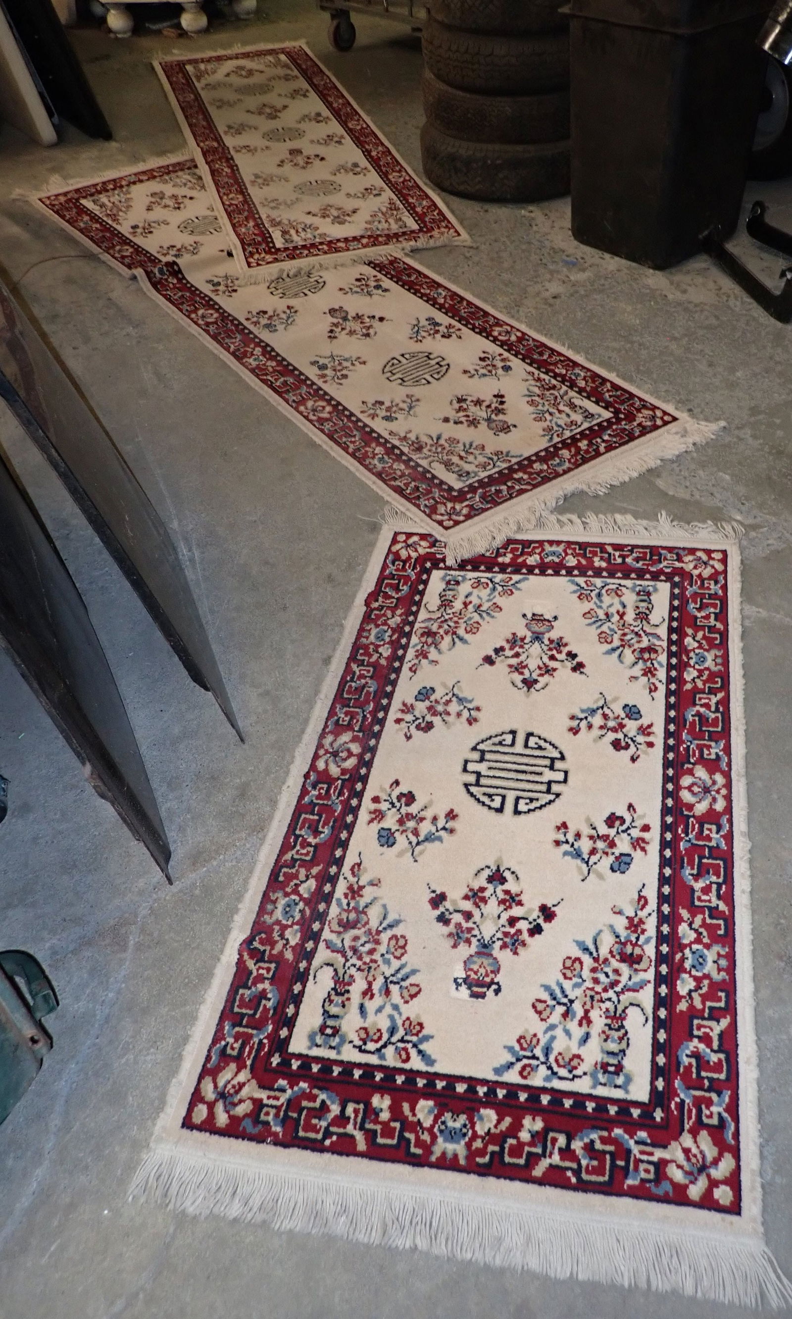 3 Oriental Style Runner Rugs (1 of 5)
