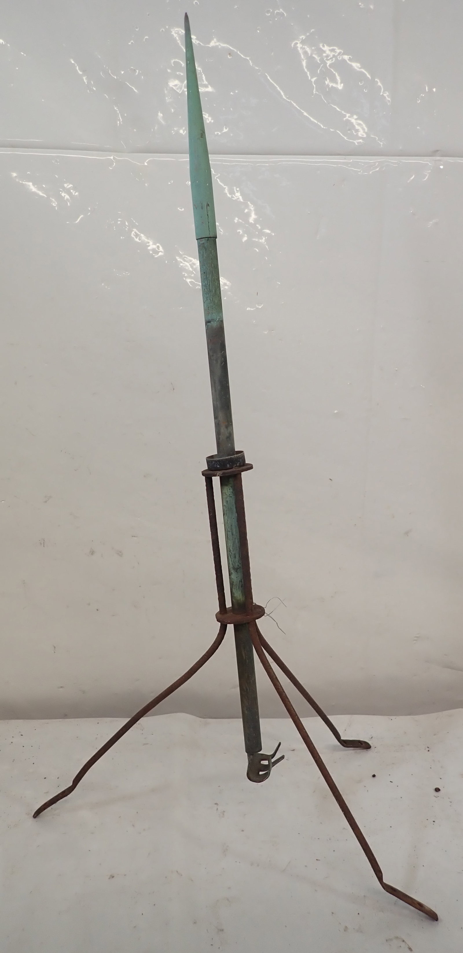 Lightning Rod: Apprx 28 1/4" tall. No in house shipping !