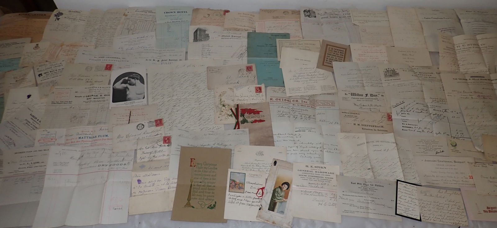 Letters , Letterheads , Billheads , Misc Ephemera (1 of 18)