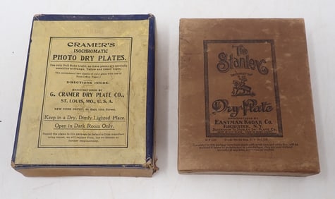 4x5 Nos Cramers & Stanley Dry Plates