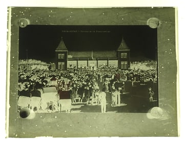 16 Glass Negatives incl The Loire River & Misc Landscape