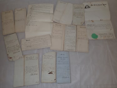 1800's Liens & Deeds