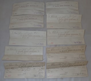 1890's Amateur Athletic Association Receipts