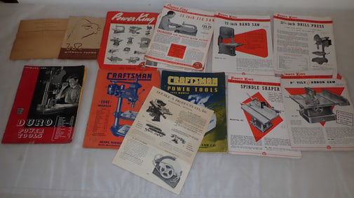 Power King Craftsman Brochures / Catalogs & Misc