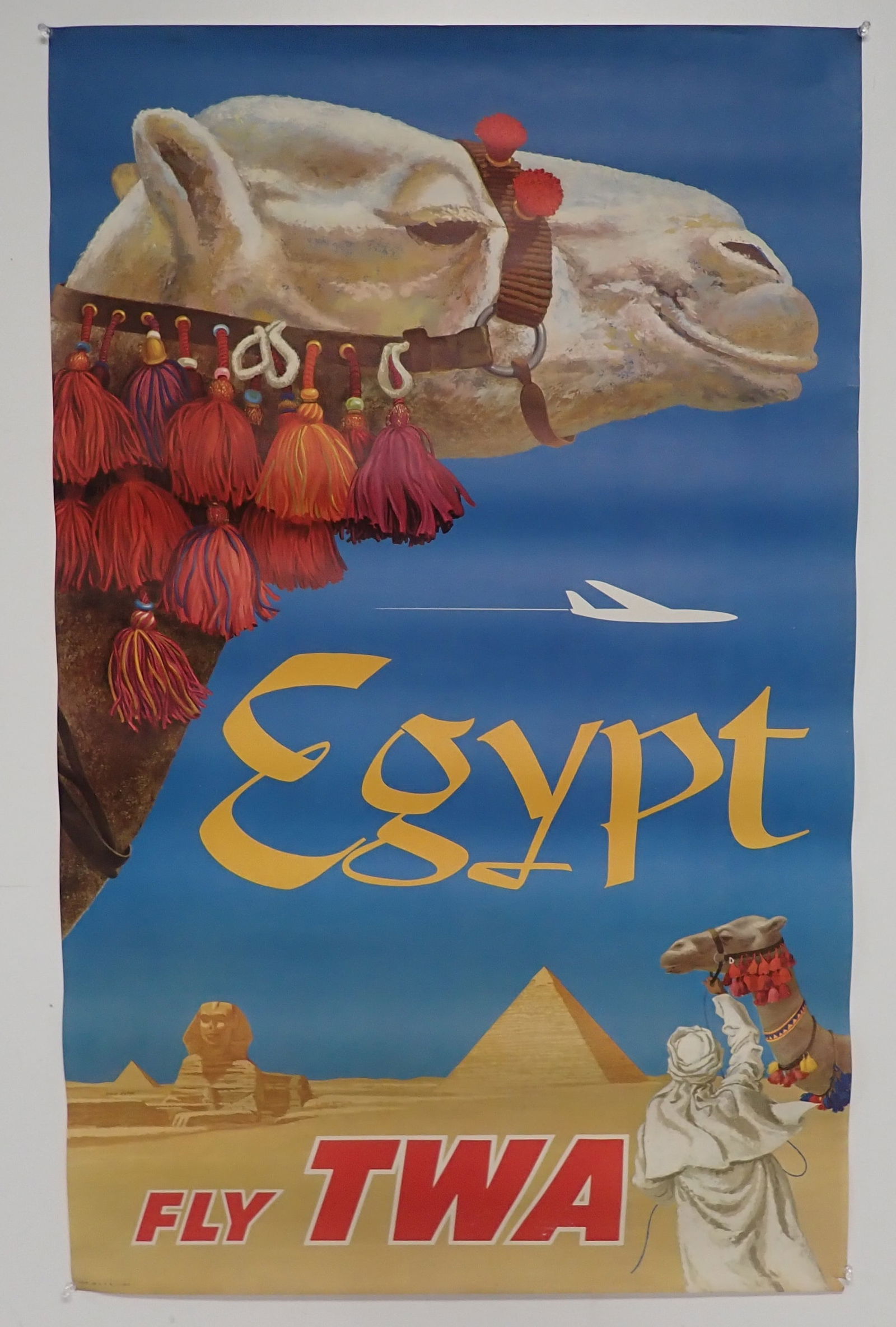 David Klein Fly TWA Egypt Poster (1 of 4)