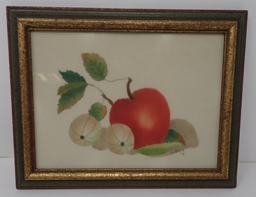 Still Life Watercolor Signed BEG