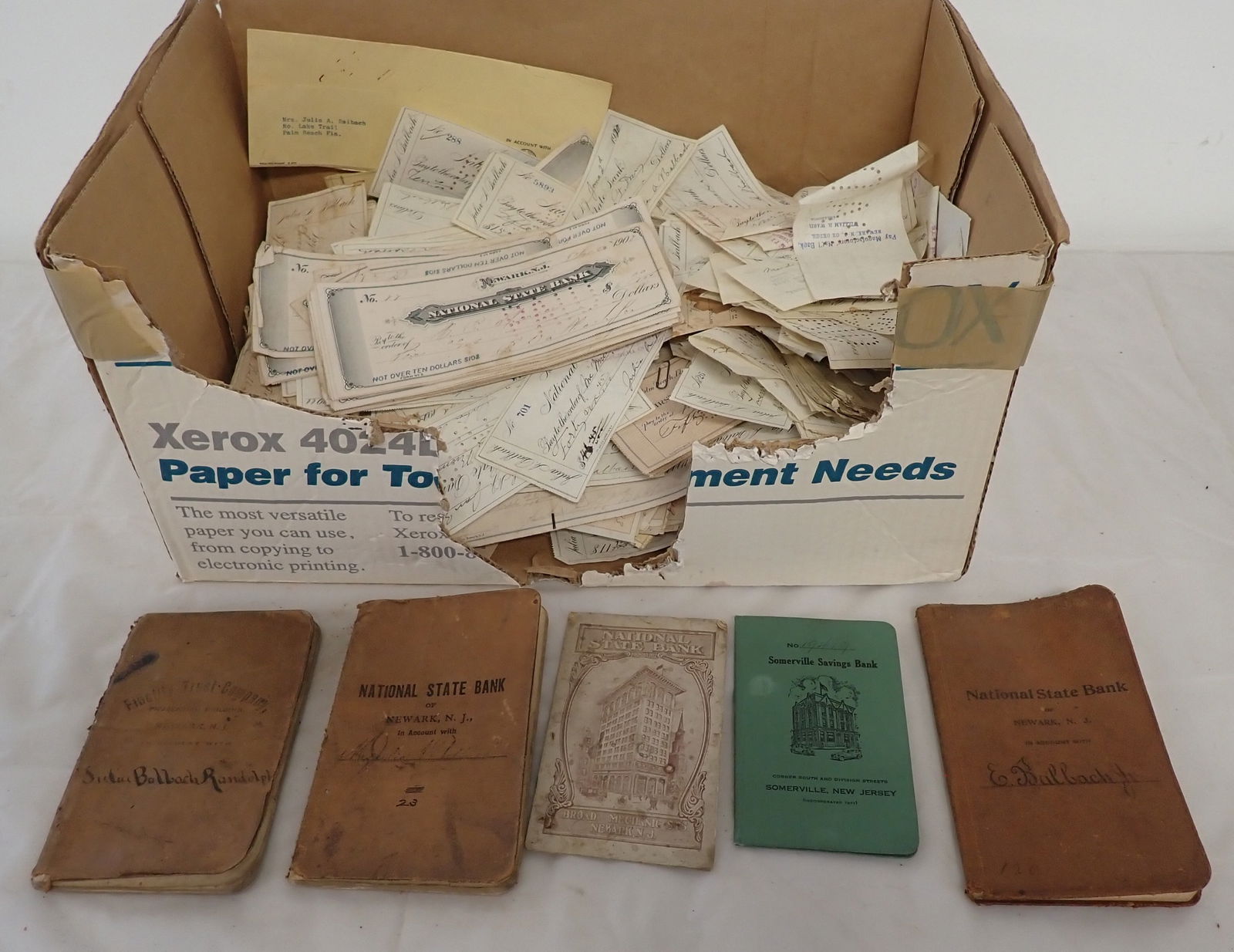 1800's 1900's Cancelled Checks & Ledger Books (1 of 17)