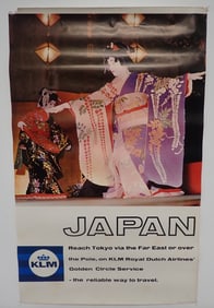 KLM Royal Dutch Airlines Japan Poster