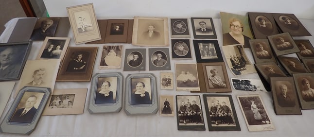 Cabinet & Misc. Family Photographs