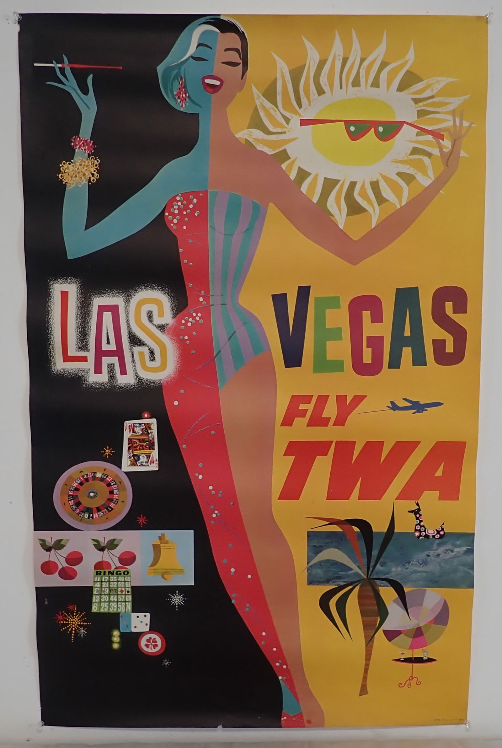 David Klein Fly TWA Las Vegas Poster (1 of 5)