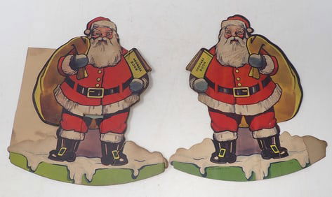Game Makers Cardboard Santas
