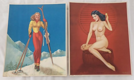 (14) 1940's Pin Up Girl Prints