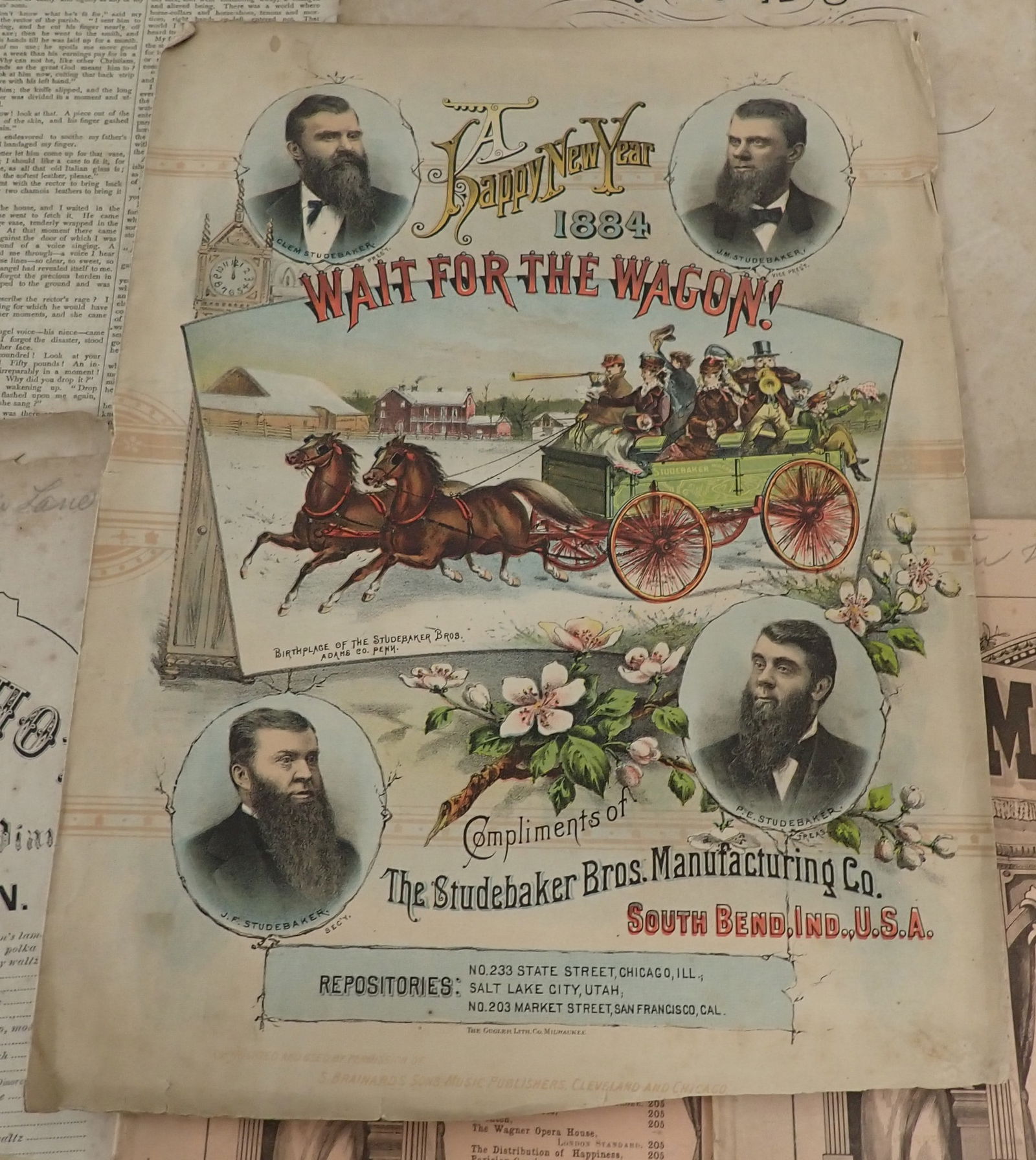 1800's Sheet Music: We do not guarantee any missing pages. Sold as pictured. Shipping available