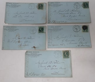 1879-80 Jere. Rohrer Liquors Enveleopes to US Engineers Corps