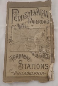 PRR Railroad Terminal Stations & Franklin Institute Plans