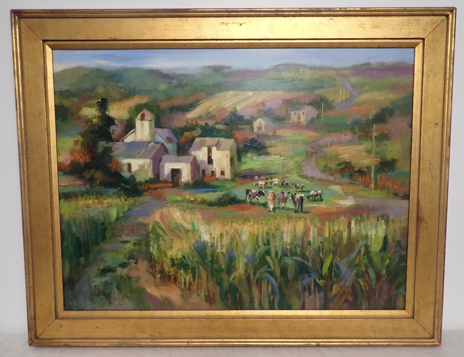 John Reilly "Rows Rows Rows of Corn" Painting (1 of 4)