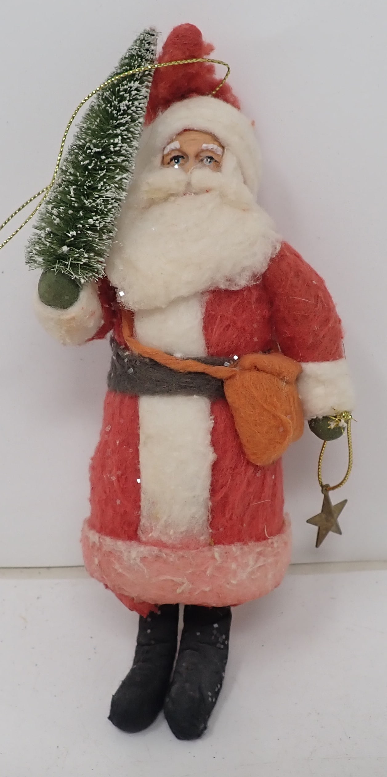 Spun Cotton Santa: China Santa is approx 7 1/2" tall. Shipping available