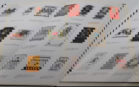 1953-54 Modern Publicity Book w/ Posters