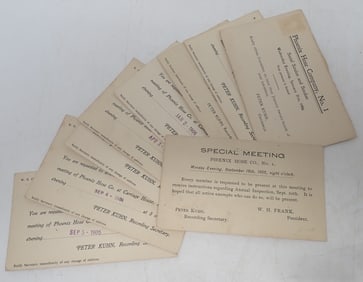 Phoenix Hose Poughkeepsie NY Postcards