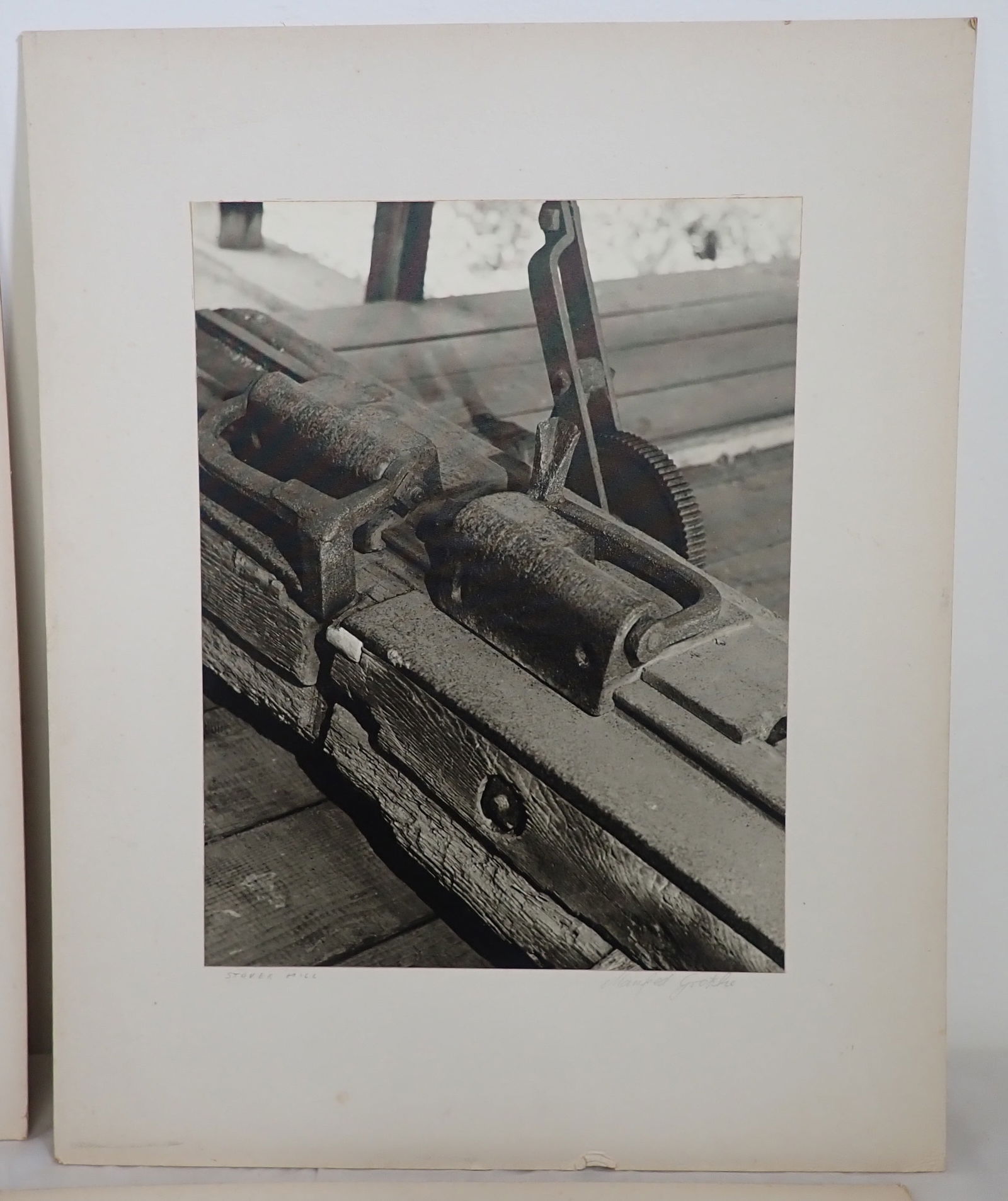 6 Manfred Grotzke Signed Photos incl Stover Mill (1 of 8)