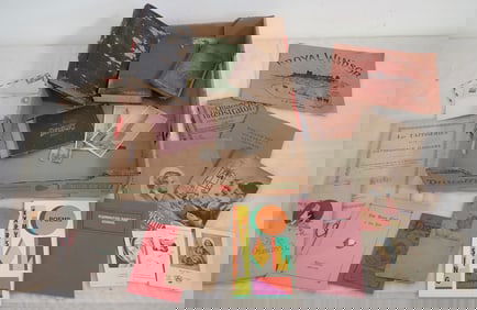 Books , Postcards , Misc Ephemera